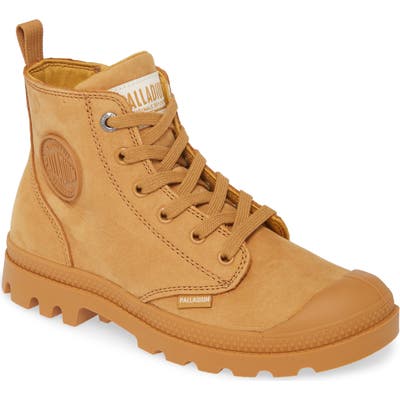 Palladium Pampa Zip Bootie- Brown