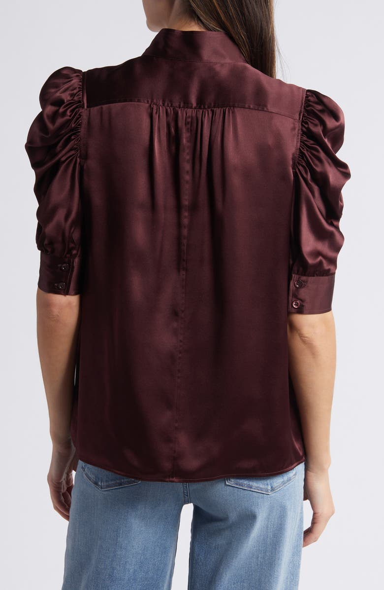 FRAME Gillian Silk ButtonUp Shirt Nordstrom