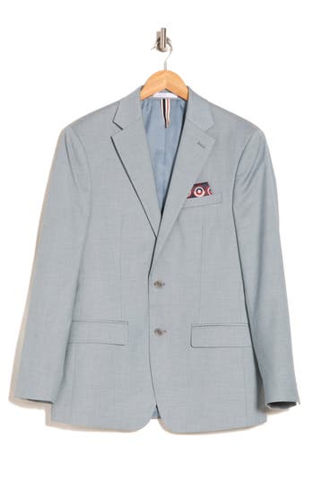 Ben Sherman Single Breasted Sport Coat In Gray