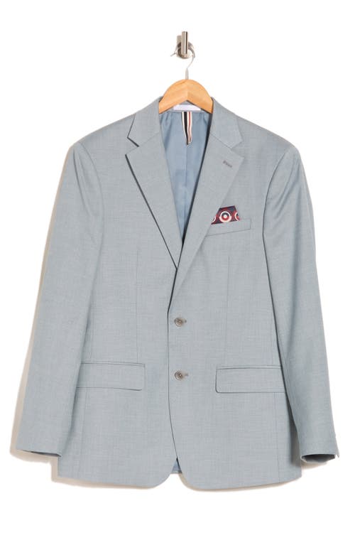 Shop Ben Sherman Single Breasted Sport Coat In Light Teal