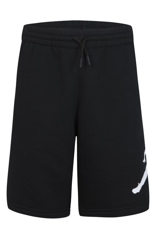 Jordan Kids' Big Jumpman Sweat Shorts in Black