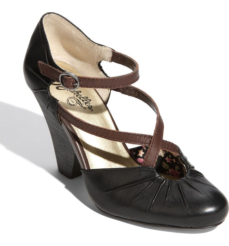 SEYCHELLES 'Dolly' Pump, Main, color, BLACK LEATHER