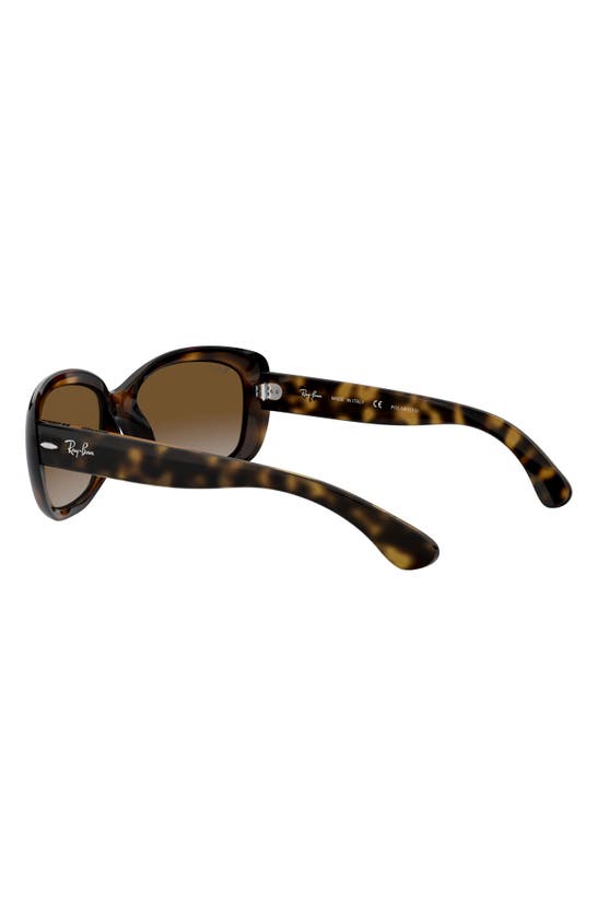 Shop Ray Ban Ray-ban Jackie Ohh 58mm Polarized Sunglasses In Havana