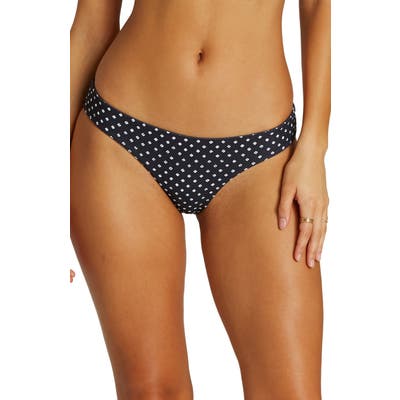 Billabong Light Hawaii Reversible Bikini Bottoms, Black