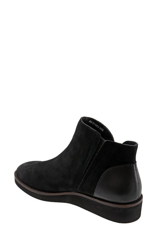 Softwalk ® Wesley Bootie In Black Suede