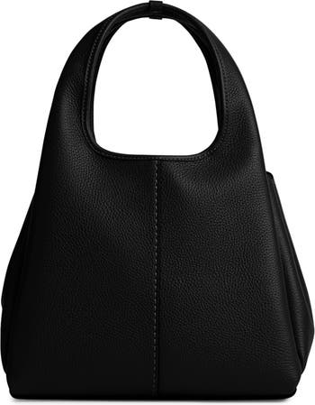 Coach Lana 23 Small Leather Grab Bag, Black at John Lewis & Partners