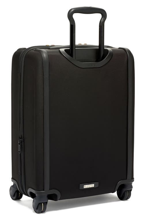 Shop Tumi Alpha 3 22-inch Wheeled Dual Access Continental Carry-on Bag In Black/gold