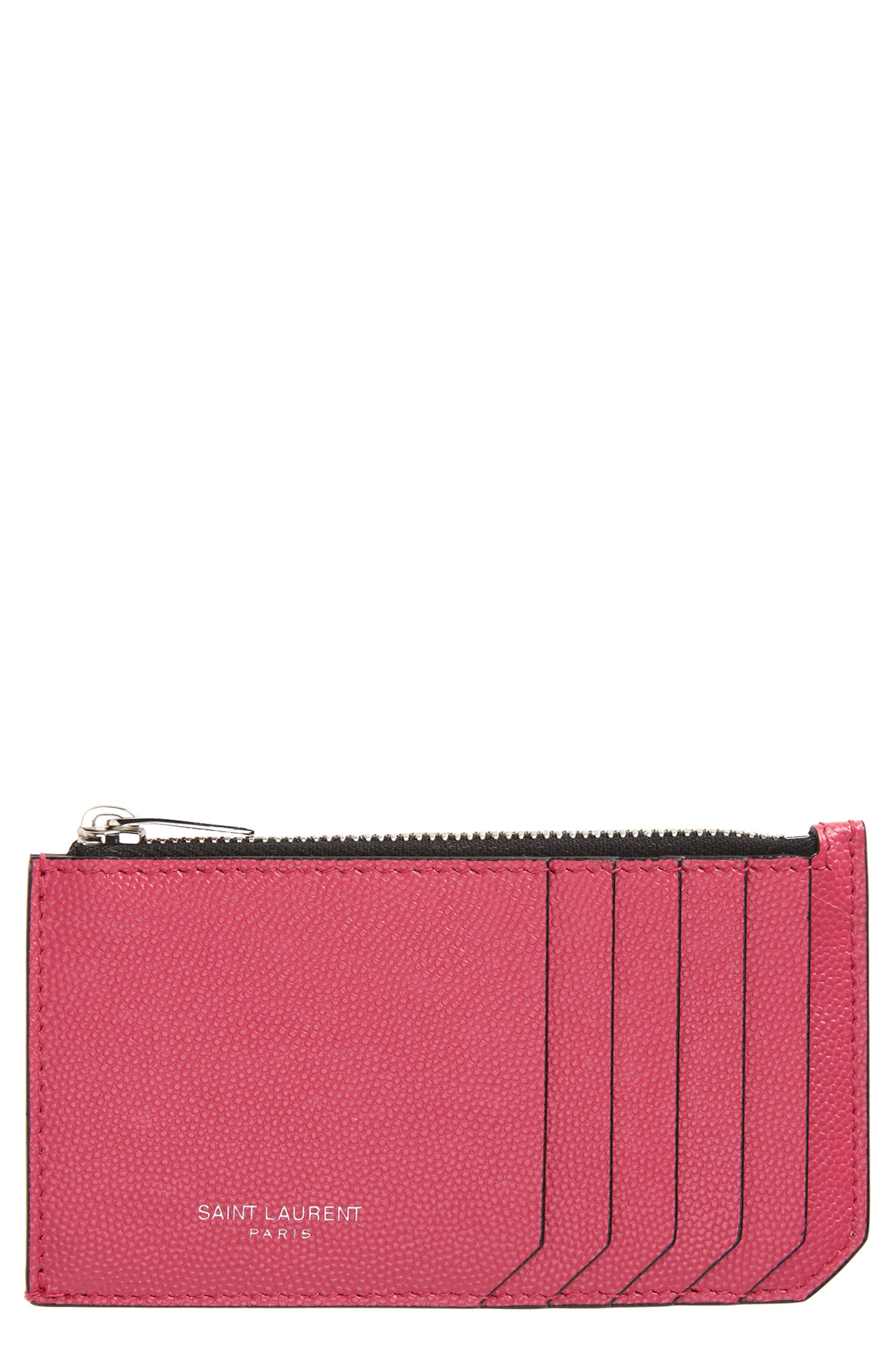 saint laurent card holder nordstrom