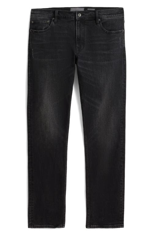 John Varvatos J701 Regular Fit Ripped Jeans Black at Nordstrom, X 32