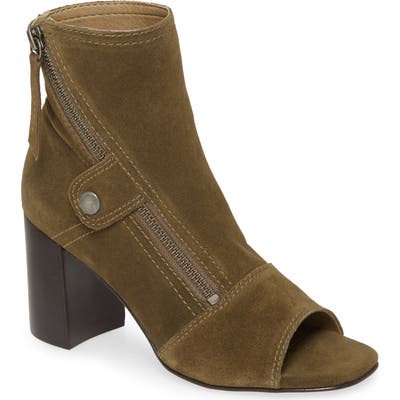 Matisse Lyon Open Toe Bootie, Green