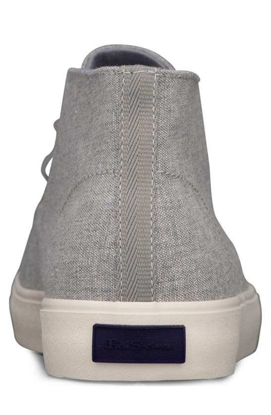 Shop Ben Sherman Ashford Chukka Sneaker In Grey/ Whisper