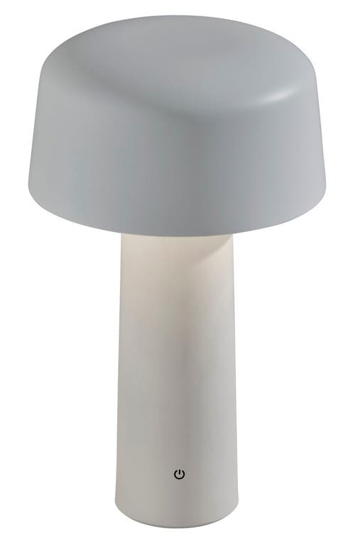 Adesso Lighting Lenny Cordless Led Table Lamp In White