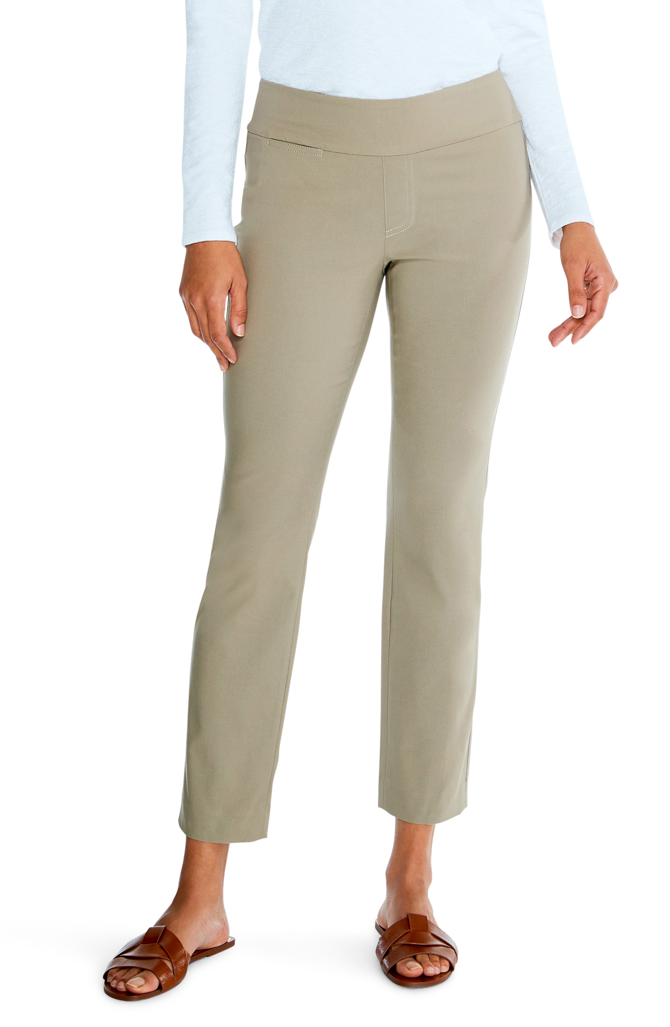 Nic Zoe Womens Wonderstretch High Rise Straight Leg Pants Trousers BHFO  2217 Clothing, Shoes  Accessories RO9842242