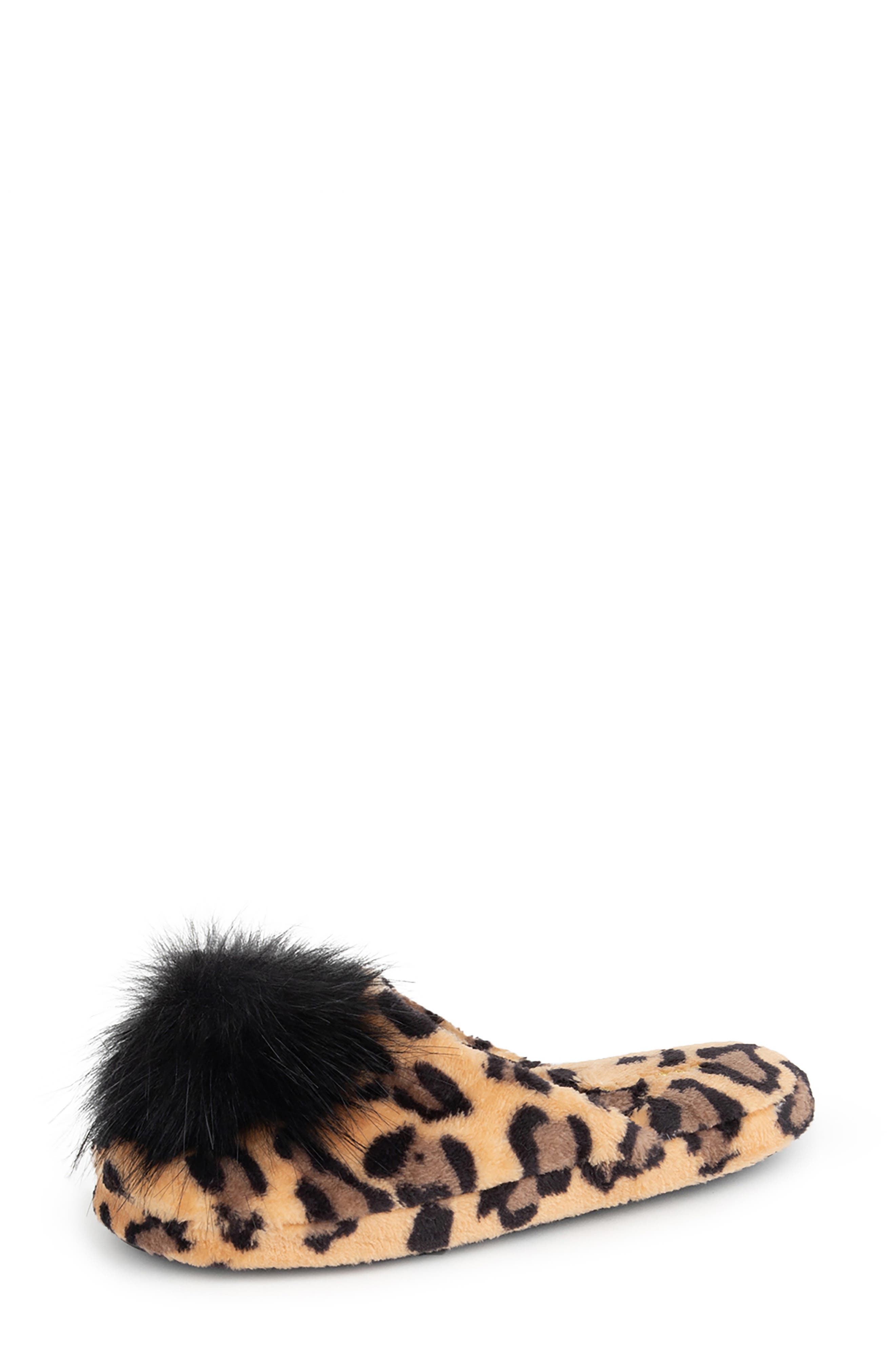 Nordstrom leopard slippers Clearance