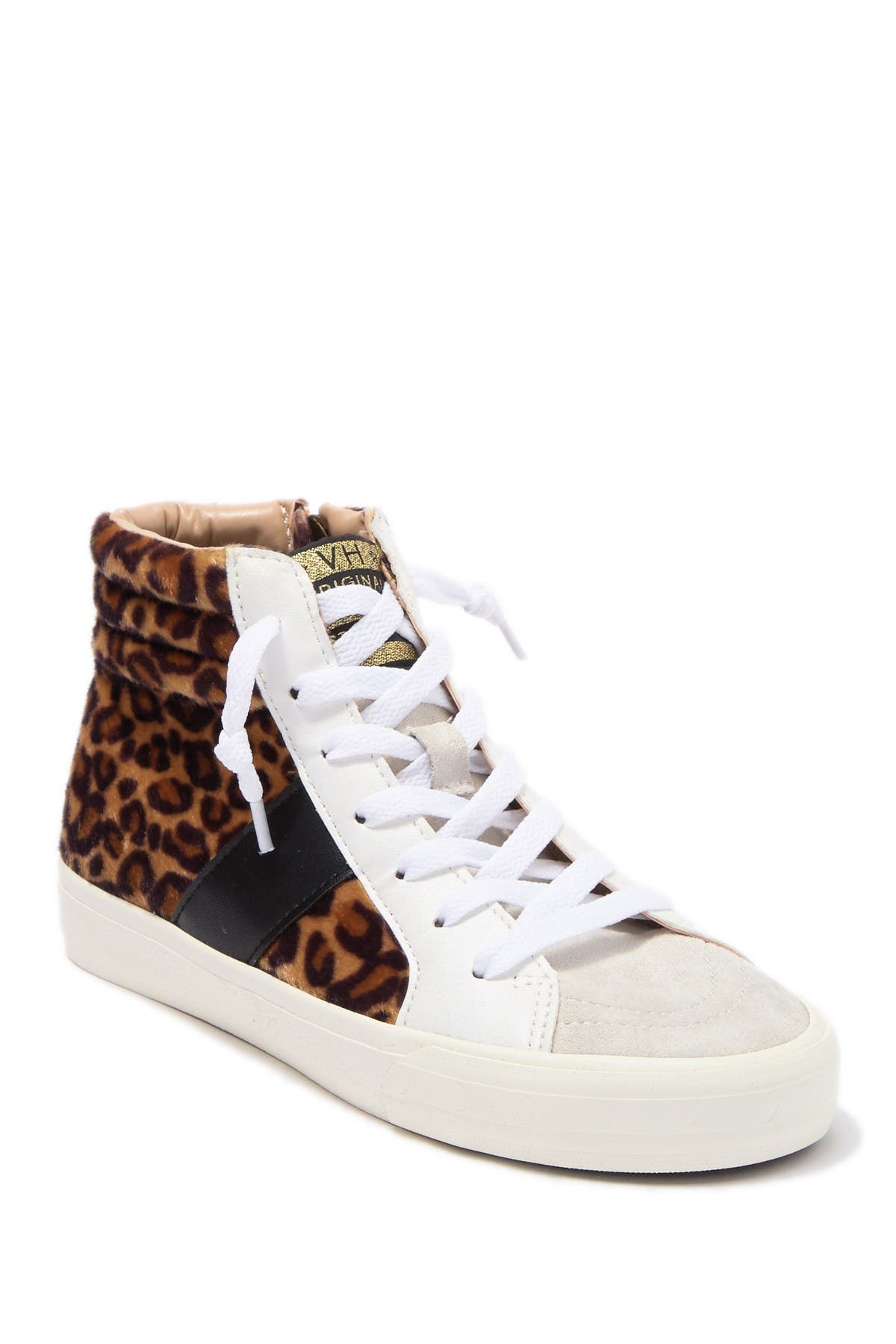 Daniella Faux Fur Leopard Print Sneaker 