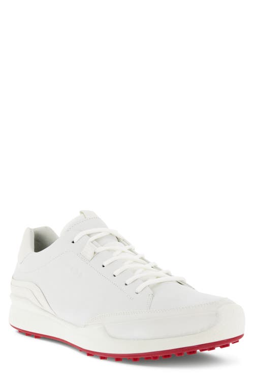 Ecco Biom Hybrid Golf Shoe In White/white