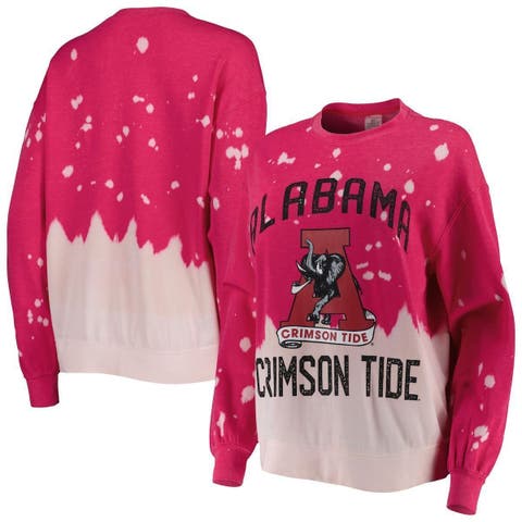 Gameday Couture Women's Gameday Couture Gray Alabama Crimson Tide  Effortlessly Essential Sweater Knit Tri-Blend Pullover Hoodie