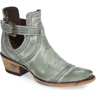 Lane Boots Cahoots Bootie, Blue/green
