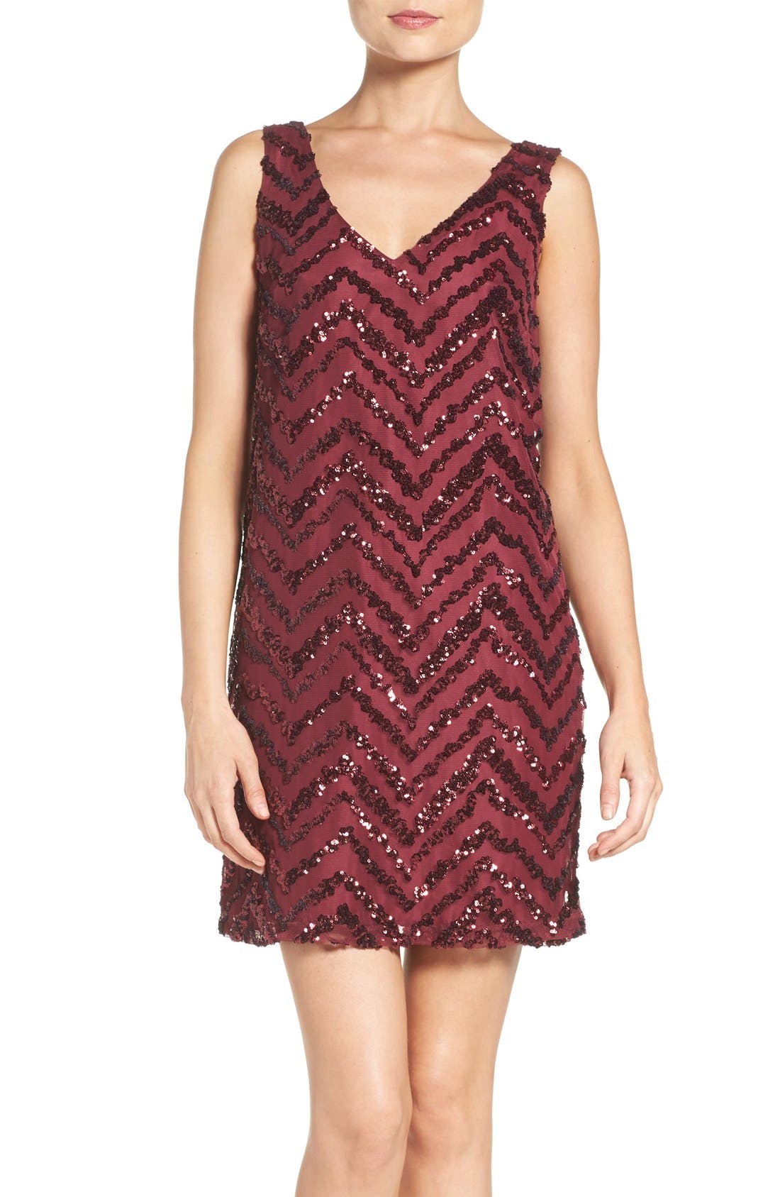 BB Dakota by Steve Madden BB Dakota Mayfair Sequin Shift Dress | Nordstrom