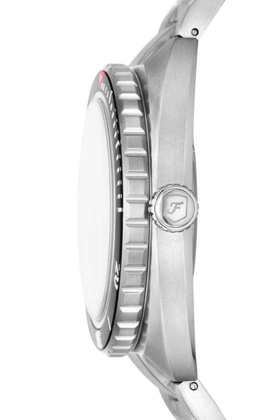 Shop Fossil Breaker Bracelet Watch, 42mm In Silver