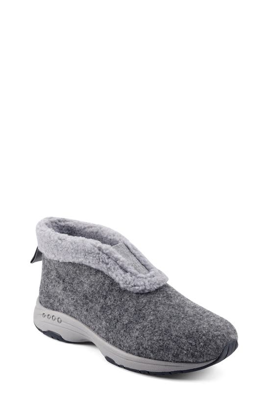 EASY SPIRIT TREPOSE FAUX SHEARLING LINED SLIPPER