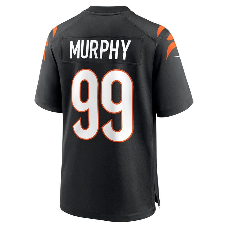 NIKE NIKE MYLES MURPHY BLACK CINCINNATI BENGALS 2023 NFL DRAFT FIRST ROUND PICK GAME JERSEY