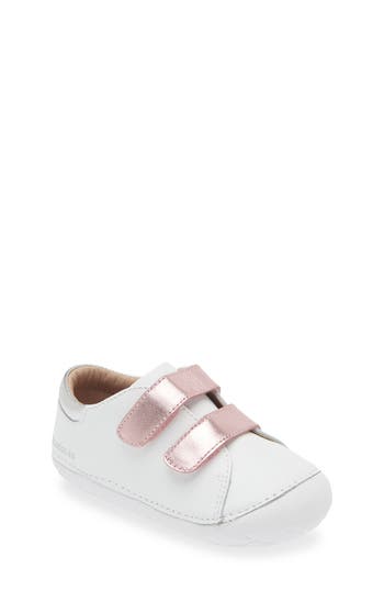 Old Soles Kids' Two-tone Leather Sneaker In Pink