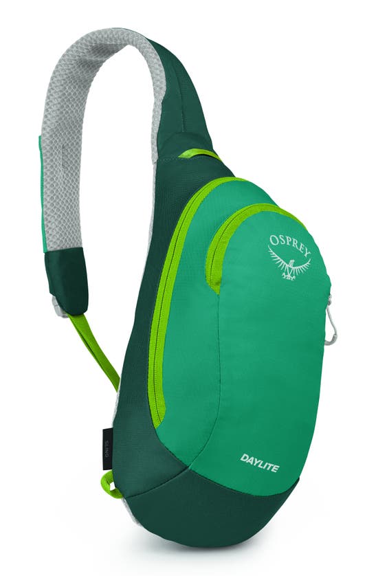 Shop Osprey Daylite Sling Backpack In Green Canopy/ Green Creek