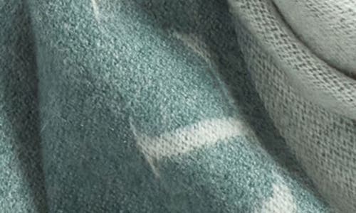 Shop Canali 90th Anniversary Cashmere Scarf In Light Green