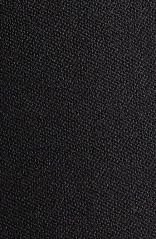Jil Sander Double Breasted Wool Blend Crop Jacket In Black