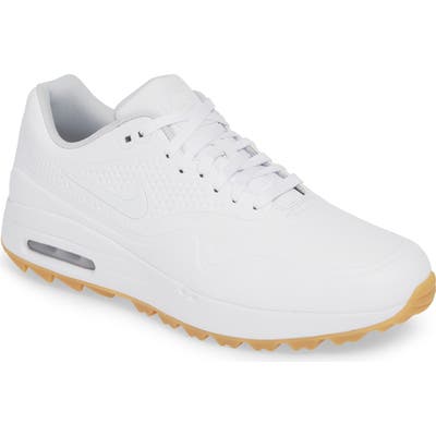 Nike Air Max 1 Golf Sneaker- White