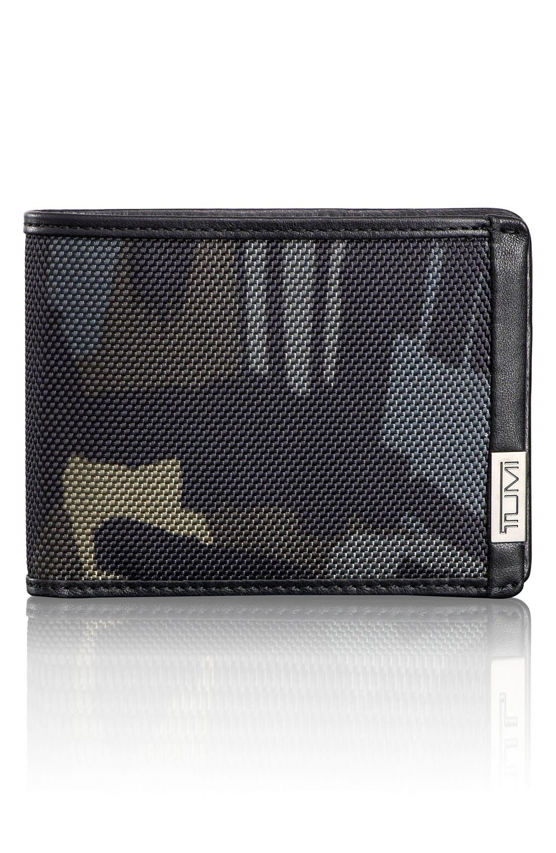 Tumi 'Alpha' Ballistic Nylon Camo Wallet Nordstrom