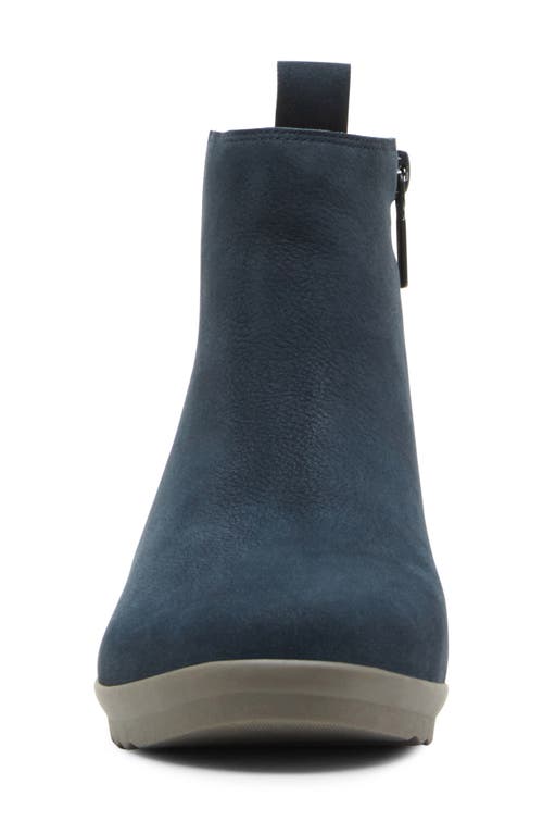 Shop Blondo Shaya Waterproof Chelsea Boot In Navy Nubuck