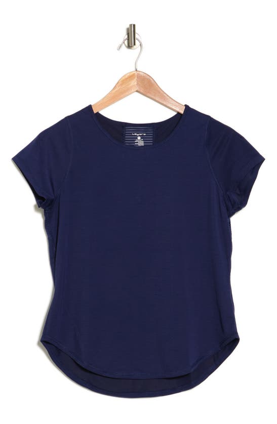 Layer 8 Wisdom Performance T-shirt In Medieval Blue
