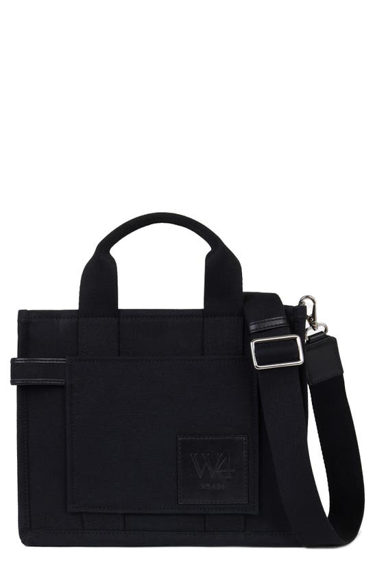Shop We-ar4 The Street 29 Canvas Tote In Black