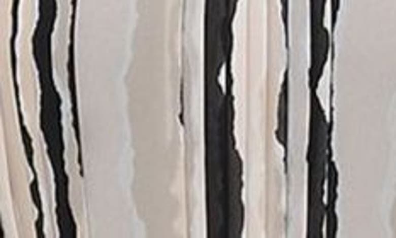 Shop Dvf Cato Tiered Ruffle Midi Dress In Torn Flag Black