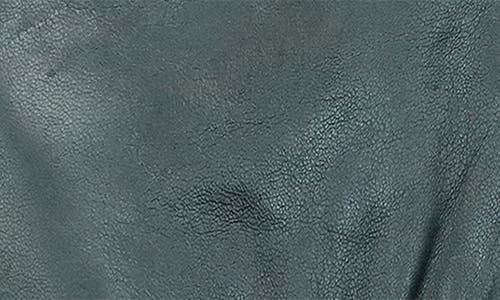 Portolano Tech Leather Gloves In Black/light Grey