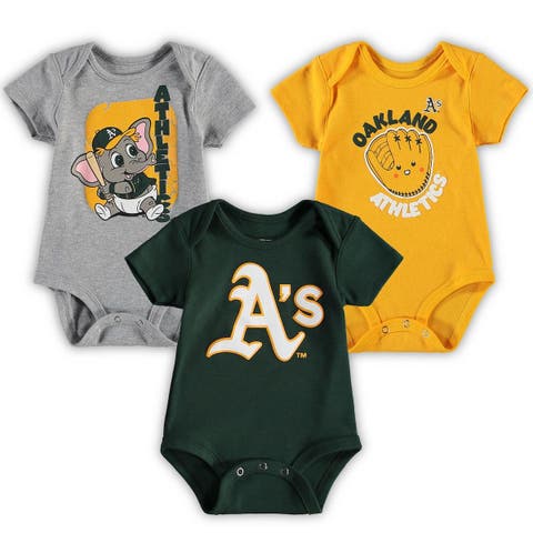 Infant Green/Gold Green Bay Packers Little Kicker Long Sleeve