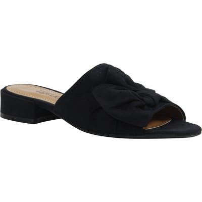 J. Renee Sattuck Slide Sandal, Black