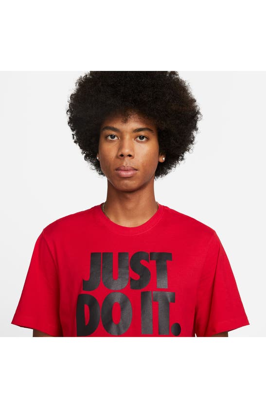 Shop Nike Sportswear Graphic T-shirt In University Red
