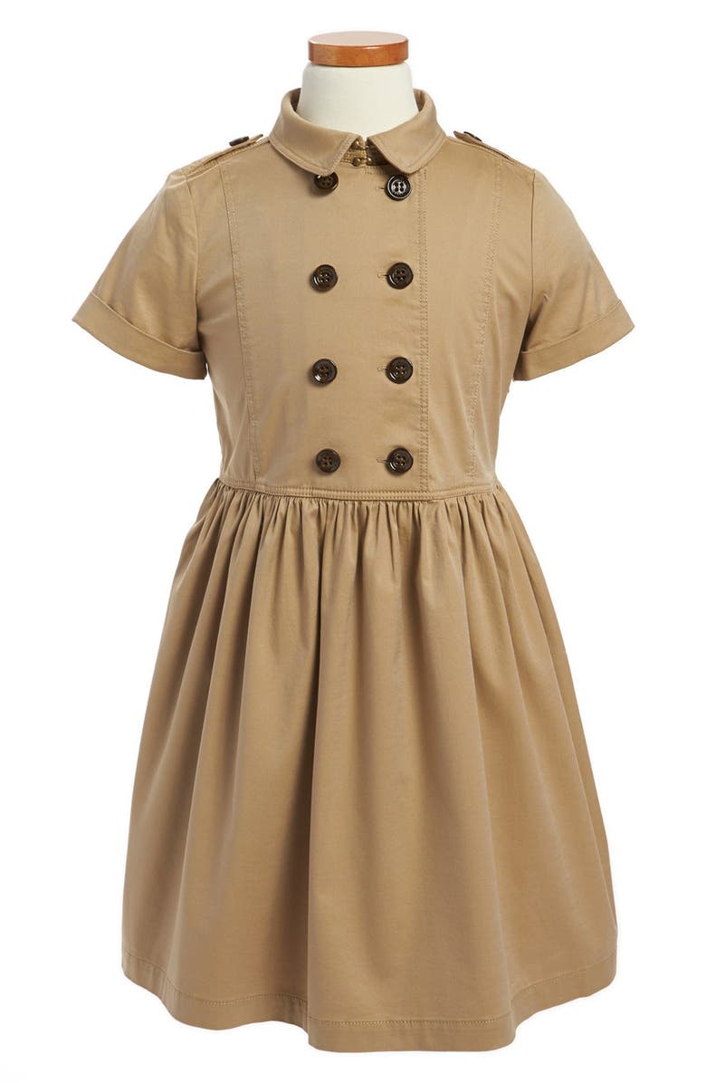Burberry 'Elive' Trench Dress (Little Girls & Big Girls) | Nordstrom