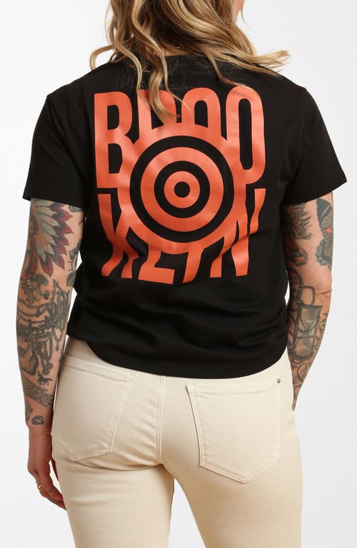 BROOKLYN INDUSTRIES BROOKLYN INDUSTRIES TARGET LOGO COTTON GRAPHIC T-SHIRT 