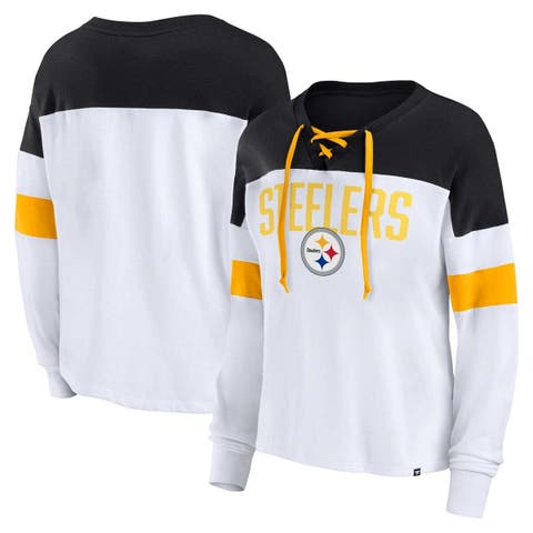 Pittsburgh Steelers '47 Brand Women's Crosstown Short Sleeve T-Shirt