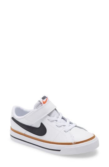 Shop Nike Court Legacy Sneaker In White/black/ochre