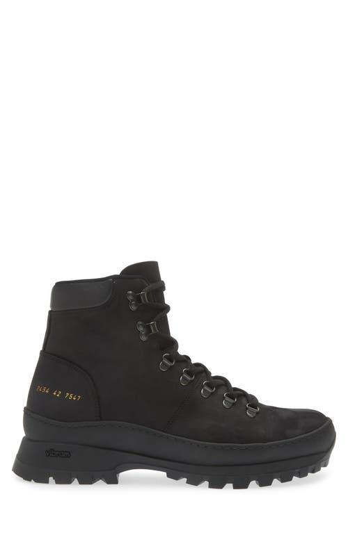 Shop Common Projects Hiking Boot In Black