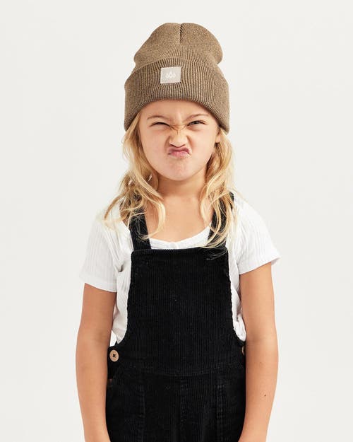 Shop Hemlock Beacon Little Kids Beanie In Brown Marled