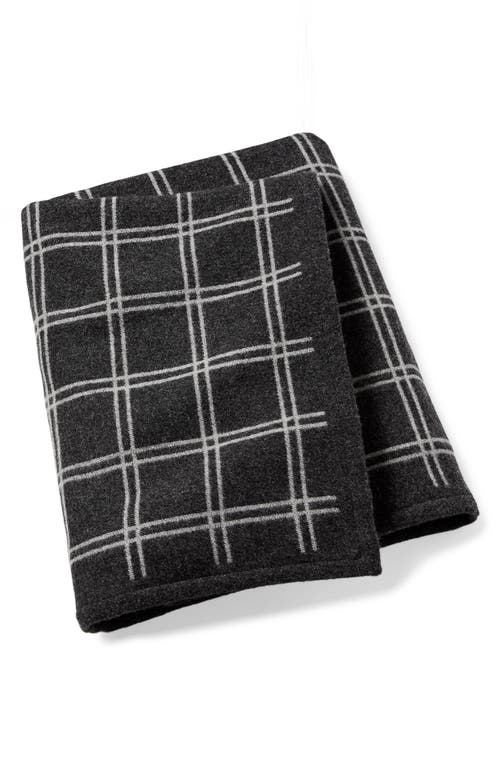 Ralph Lauren Munroe Wool Throw Blanket in True Charcoal at Nordstrom, Size One Size Oz