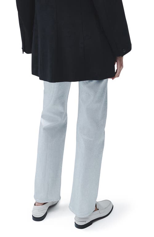 Rag & Bone Harlow Straight Leg Jeans In Ctdsilver