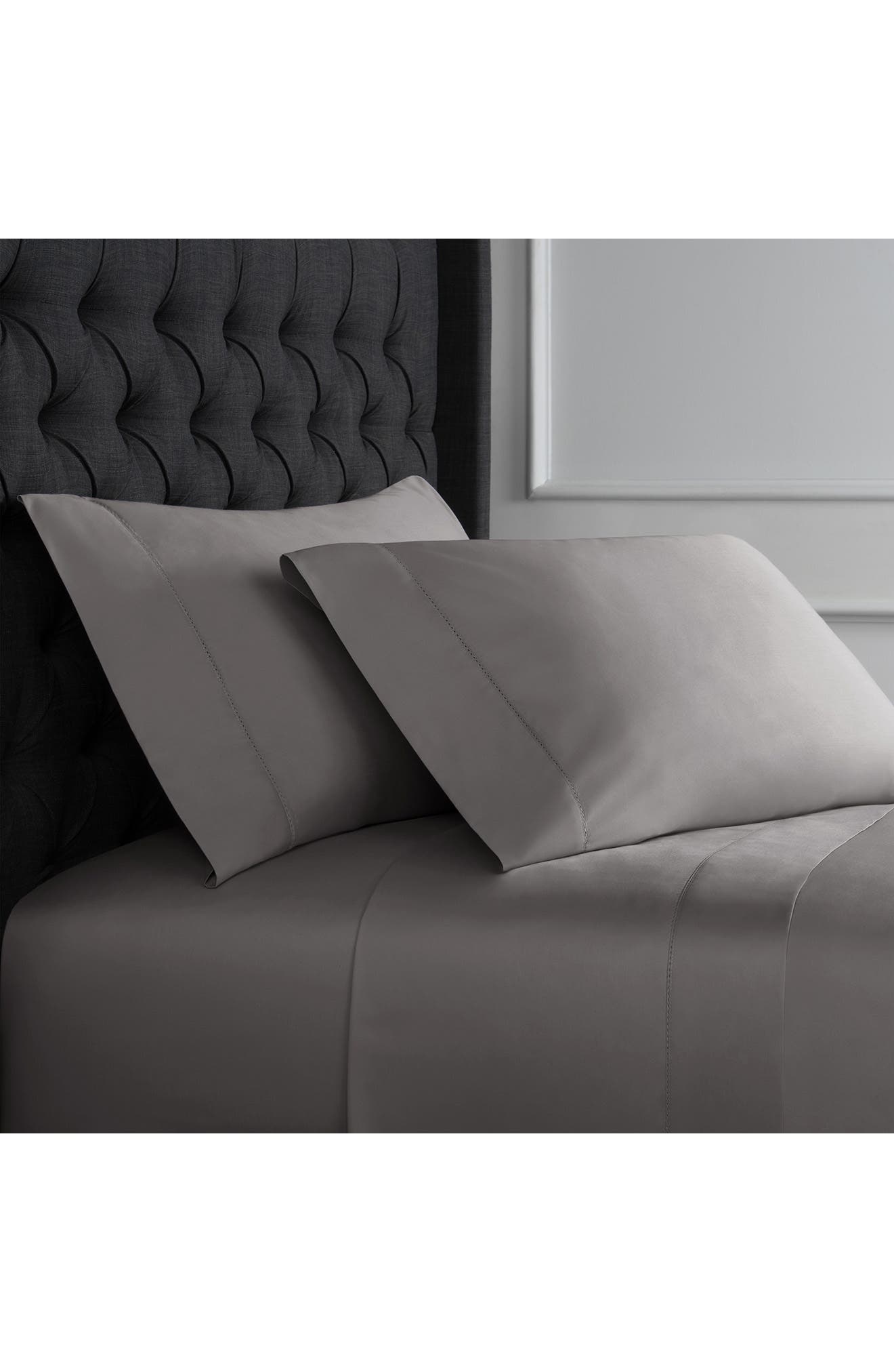 Christopher Knight Collection Hemstitch 6-piece Sheet Set In Charcoal ...