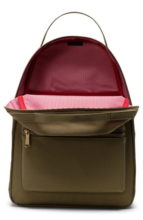 Shop Herschel Supply Co . Nova Mid Volume Backpack In Dried Herb